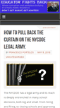 Mobile Screenshot of educatorfightsback.org