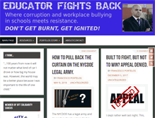 Tablet Screenshot of educatorfightsback.org